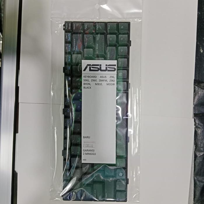 ASUS Z96 S96J Z96F Z84FM Z96J BYON M31F M31W คีย์บอร์ดสีดํา - ercomp2