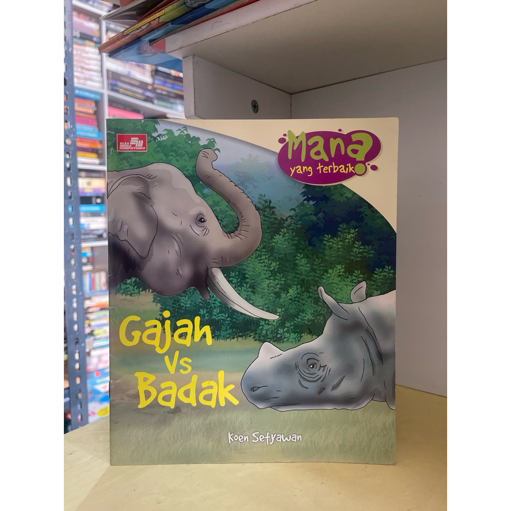 หนังสือช้าง VS RHINO โดย KOEN SETYAWAN