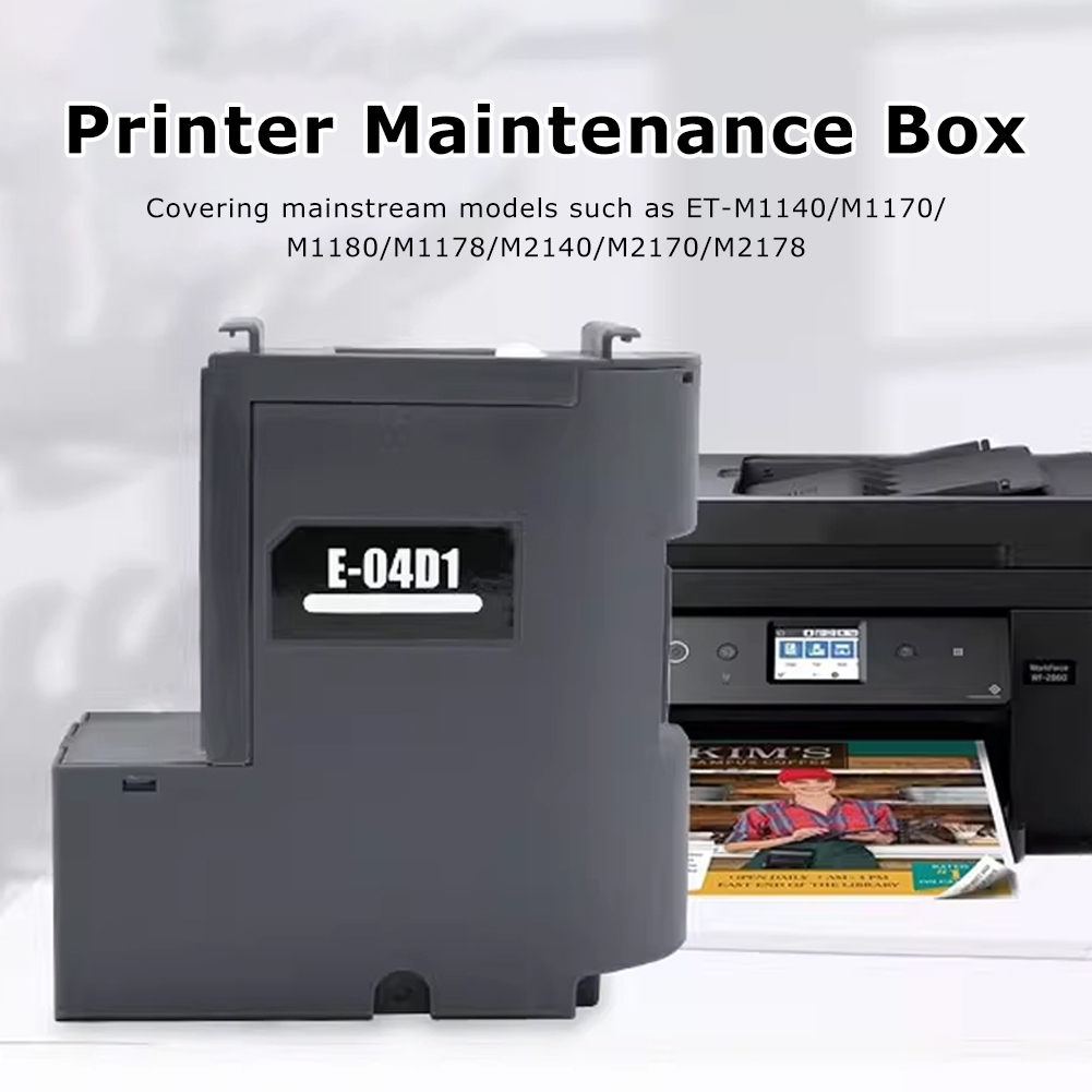 T04D1 กล่องบํารุงรักษาสําหรับเครื่องพิมพ์ Epson Maintenance M1140 M1170 M1180 M1178 M2140 M2170 M217