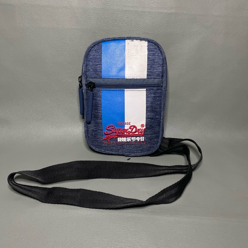 Sling Bag Superdry Sports Pouch Bag Original / Superdry Mens Vl Sport Pouch กระเป๋าเดินทาง Messenger