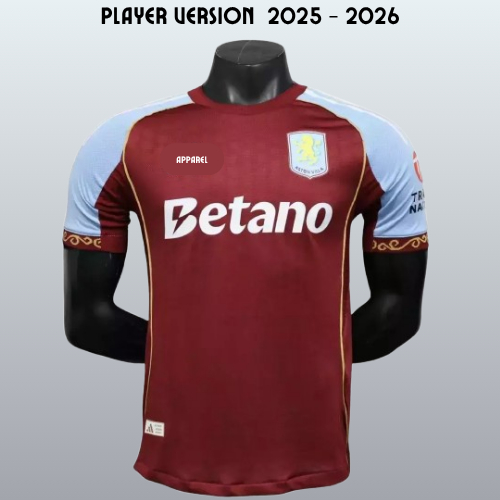 Aston villa home Jersey 2025 2026