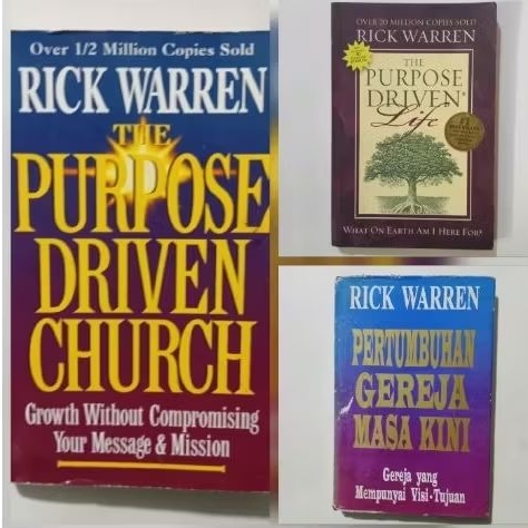 Rick Warren หนังสือศาสนาคริสเตียน - วัตถุประสงค์ขับเคลื่อน ETC