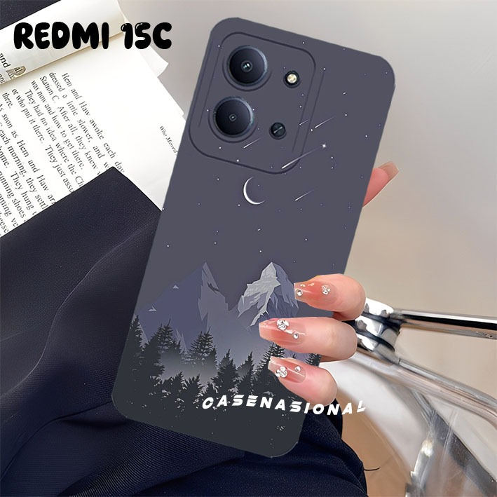 เคสโทรศัพท์มือถือ HP Xiaomi Redmi 15C 4G 2025 - Redmi Poco C85 4G 2025 เคสโมติฟภูเขาล่าสุด เคสเท่ เค