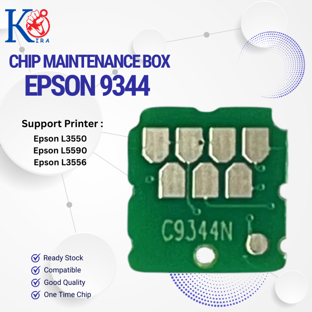 กล่องบํารุงรักษาชิป C9344 (competibel) สําหรับเครื่องพิมพ์ Epson L3550 L5590 L3556