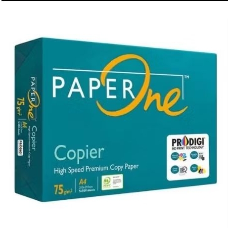 (RIM) A4 75 Paperone / A4 Paper 70gr Copy Paper