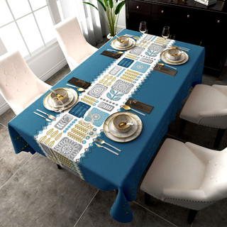 Taplak Meja Makan Anti Bahan EVA tahan air Ukuran 140X180/140×220cm/kualitas tinggi