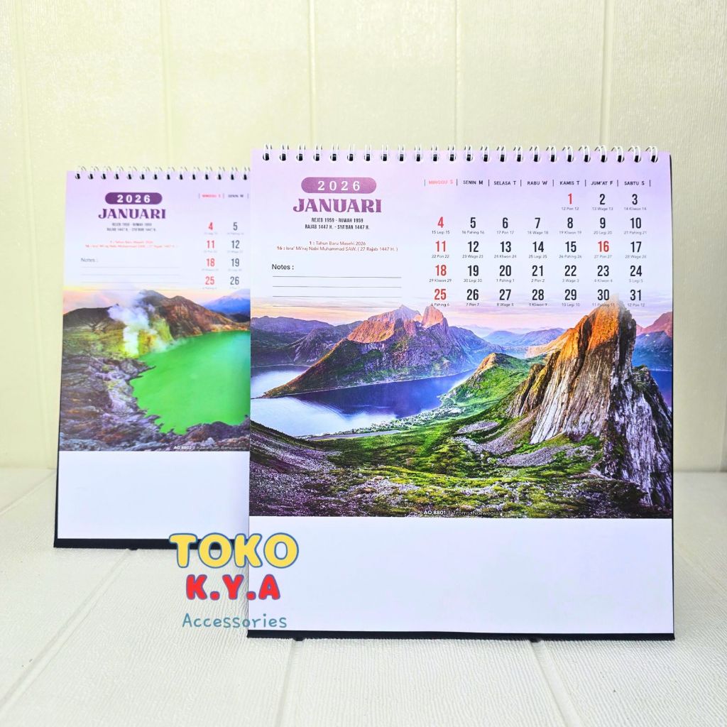 EXECUTIVE DESK CALENDAR / EXECUTIVE SITTING CALENDAR YEAR 2026