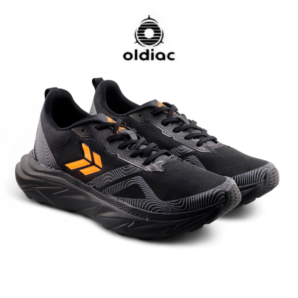 Oldiac Slasher รองเท้าผ้าใบยืดหยุ่นนุ่มสีดําสําหรับผู้ชายและผู้หญิง