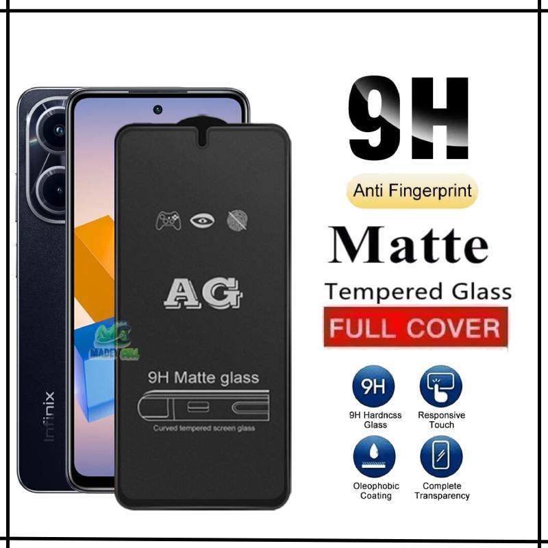 กระจกนิรภัย AG Matte Infinix Hot 40 Pro 40i 40 60 Pro 60i 50i 50 5G 50 4G 50 Pro 4G Anti Scratch Gam