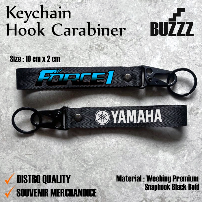 GANTUNGAN YAMAHA FORCE 1 KEYCHAIN - FORCE ONE KEYCHAIN - YAMAHA FORCE1 CARABION - YAMAHA KEYCHAIN