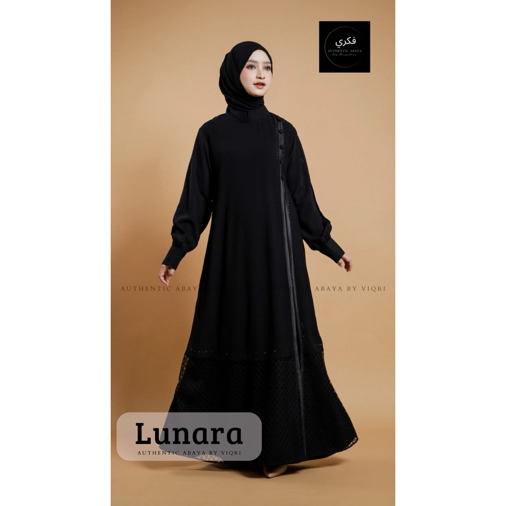 ชุดเดรส LUNARA Abaya โดย Viqri