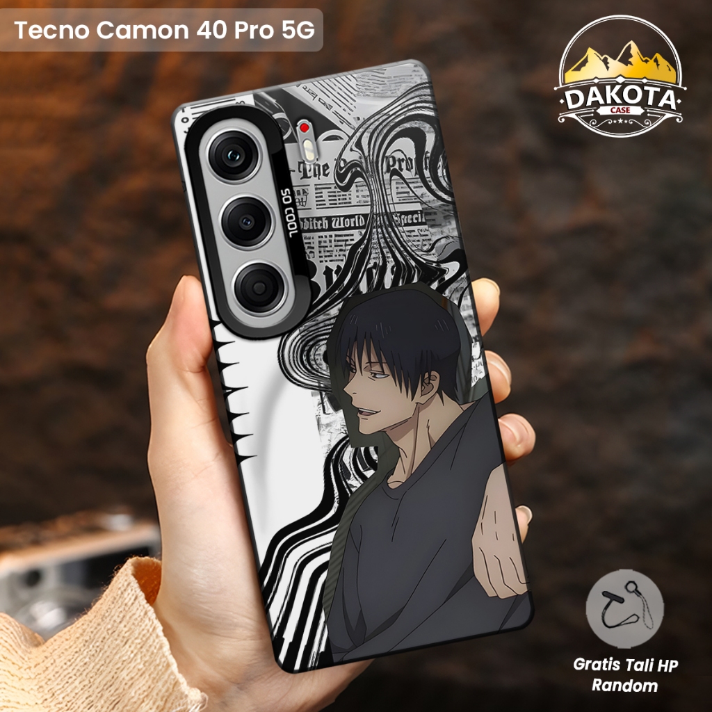เคส IMD Tecno Camon 40 4G / Camon 40 Pro 5G Cool Anime Motif | Softcase Accessories IMD Hybrid Premi