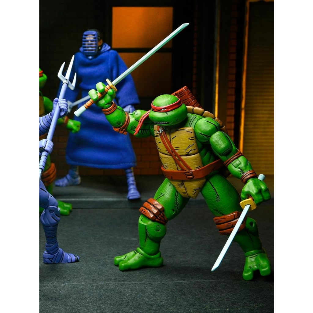 GUARANTEEED NECA LEONARDO MIRAGE 18CM COMIC ACTION FIGURE [CODE 1CODE 2CODE 3CODE 4CODE 5CODE 6CODE 