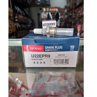 DENSO U22EPR-9 SPARK PLUG 1 กล่อง CONTAINS 10 ชิ้น