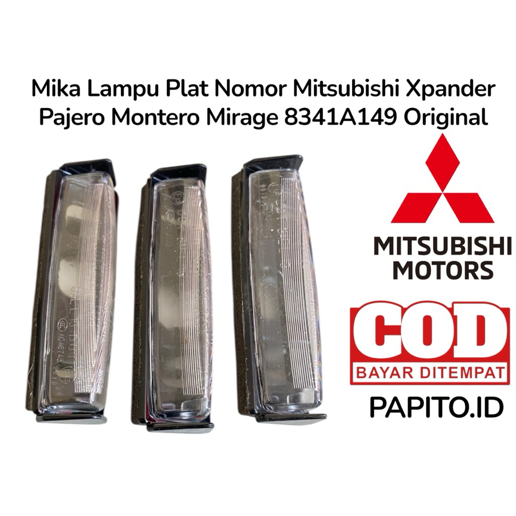 Original Mitsubishi Xpander Pajero Montero Mirage 8341A149 ไฟส่องป้ายทะเบียน Mica