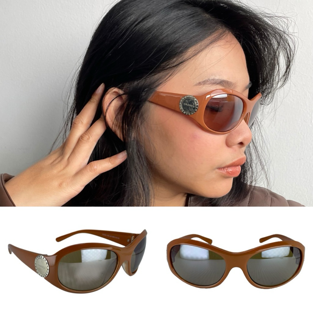 แว่นกันแดด VINTAGE Y2K CH4N CH001 - 2000