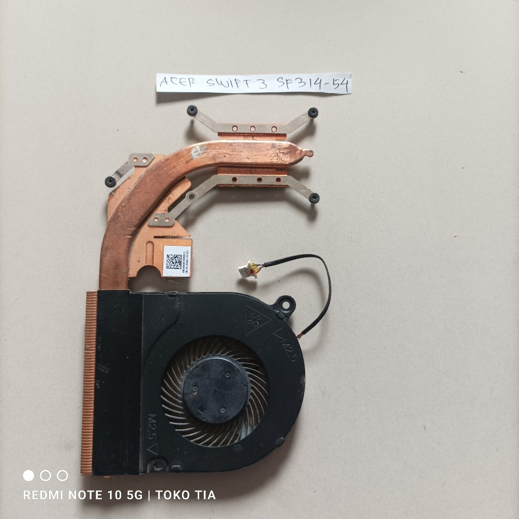 Acer Swift 3 SF314-54 SF314-54G ฮีทซิงค์และพัดลม ARS4600E70H0011 ของแท้