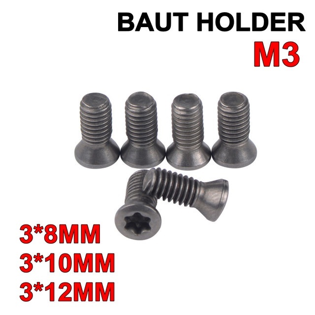 Bolt Holder Set M 3 X 10 Screw Star M3X10 ใส่เครื่องกลึงมิลลิ่ง