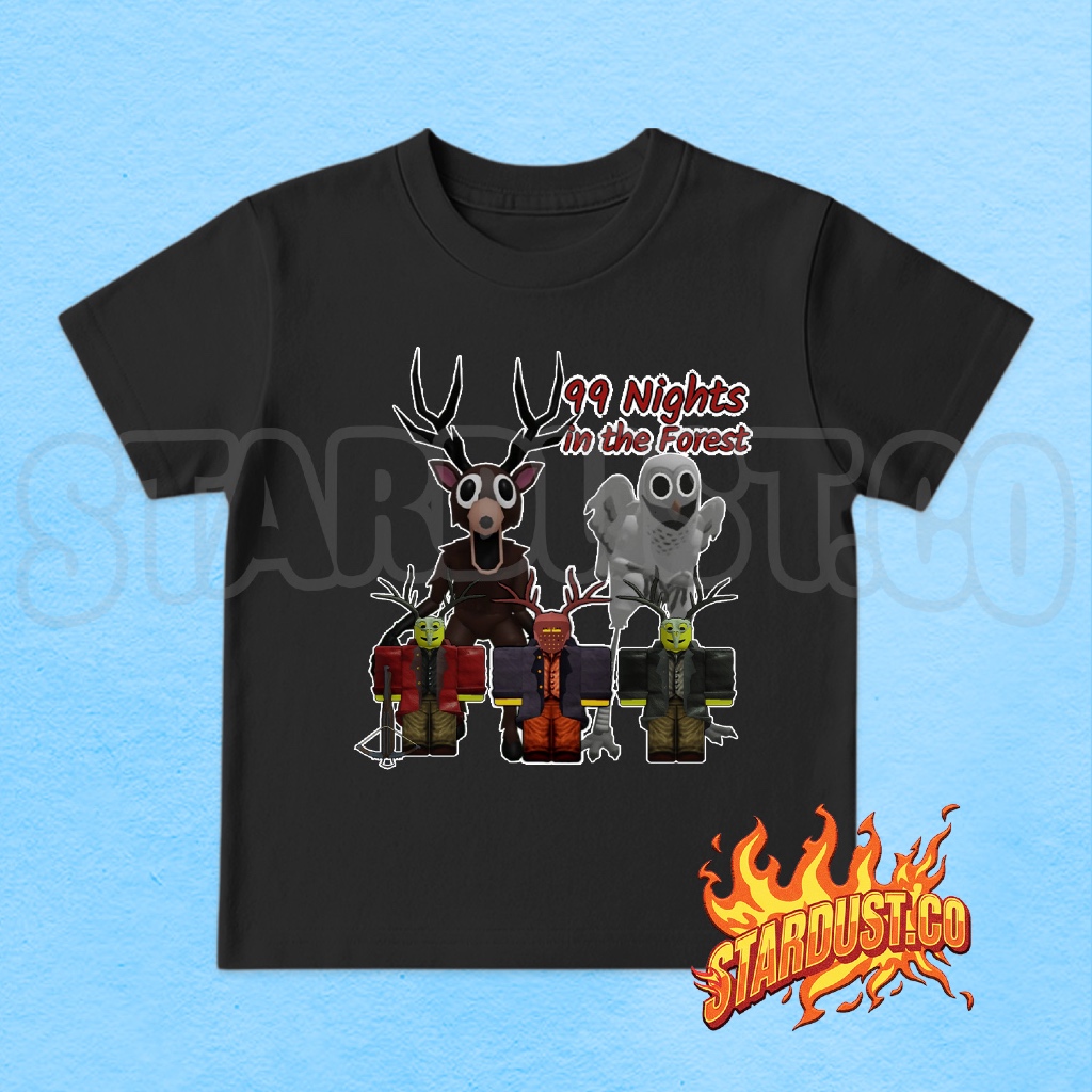 99 Night in the Forest Roblox Kids T-Shirt / Roblox 99 Night in the Forest Kids Top