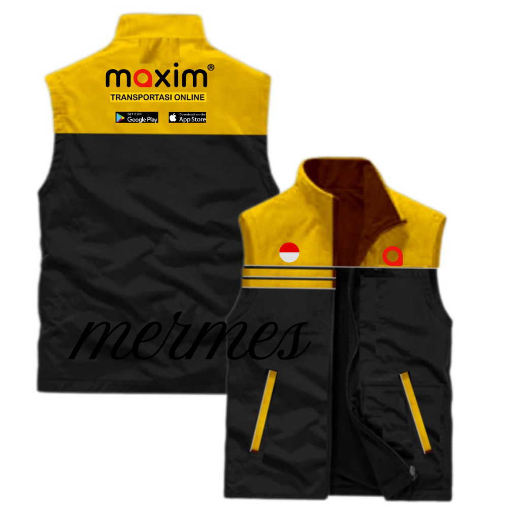 รุ่นใหม่ เสื้อกั๊กกลางแจ้ง สีรวมกัน Maxim Trasportation Online