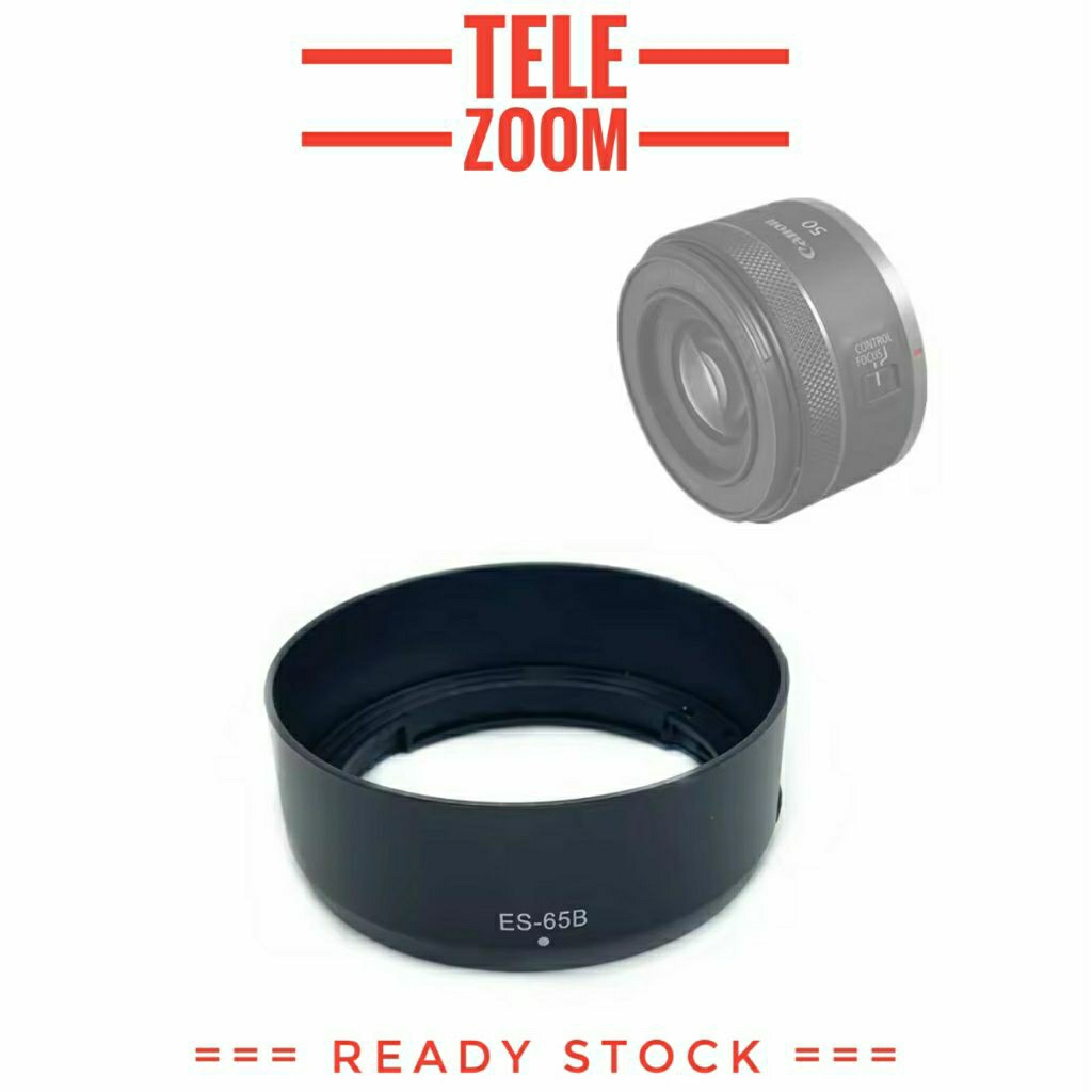เลนส์ ES65B ES65BII เลนส์ Canon RF 50 มม.F1.8 STM 50 มม. Fix EOSR EOS RP R6 R7 R100 R8 EOSRP