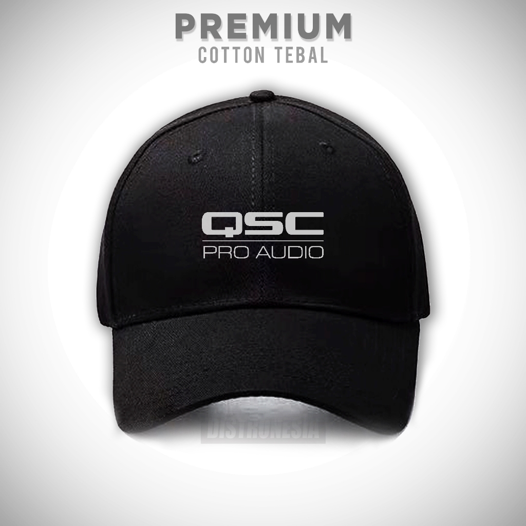 QSC Pro Audio Premium Cotton หมวกหนาเครื่องขยายเสียง Audiophile