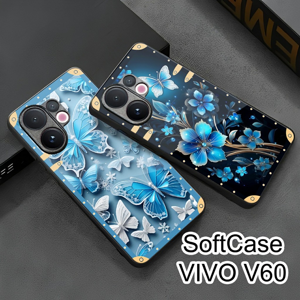 HP SoftCase Vivo V60 2025 | H1712 | Vivo V60 Glitter Softcase | Vivo V60 ใหม่ | เคสโทรศัพท์ป้องกันกล