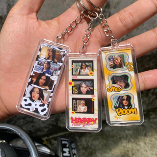 Gantungan Kunci Costum Foto | Ganci Photostrip Custom | Gantungan Kunci Nama