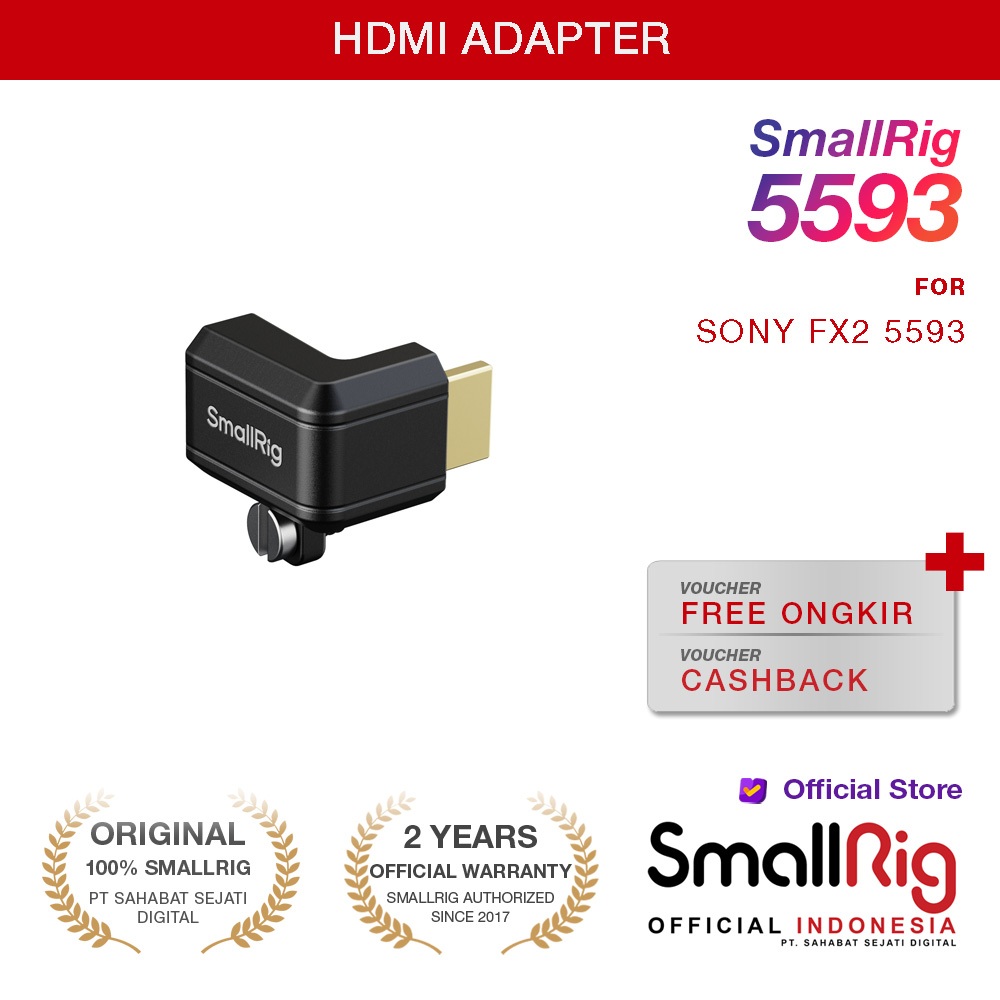 SmallRig High-Definition HDMI Adapter สําหรับ Sony FX2 5593