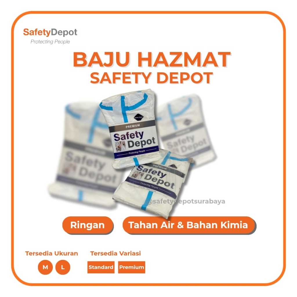 เสื้อ Hazmat Safety Depot (Premium)