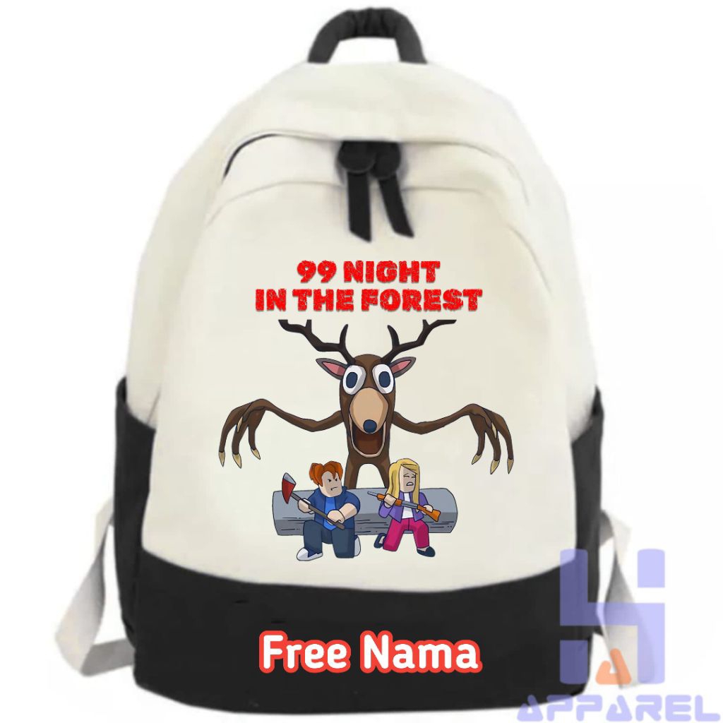 99 NIGHT IN THE FOREST ROBLOX THE DEER CHILDRENS BACKPACK ฟรีชื่อ