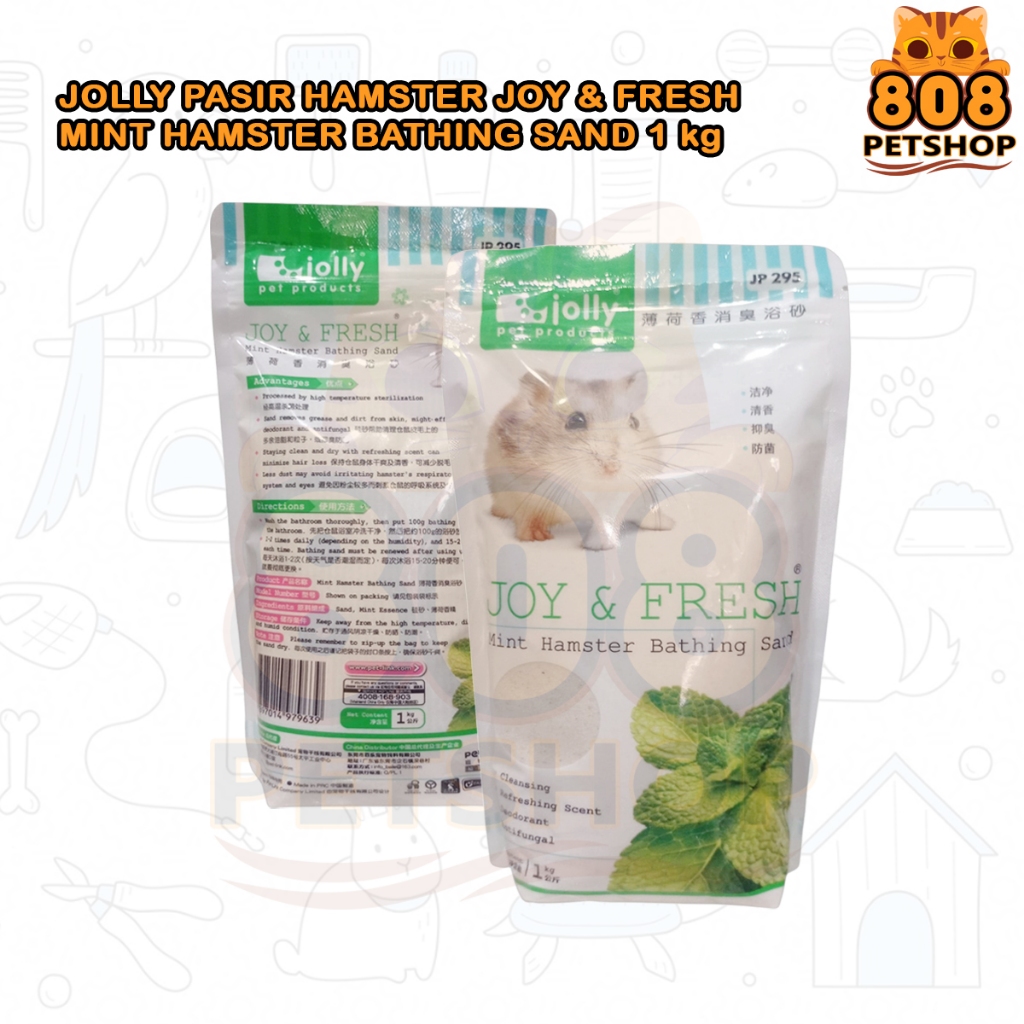 Jolly Hamster Bathing Sand Joy 1Kg - Jolly Hamster Bathing Sand 1Kg Fragrant