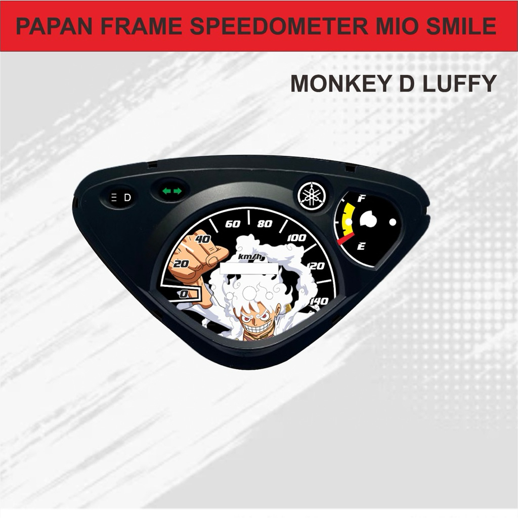 Mio Smile Anime One Piece Luffy Gear 5 แผงวัดความเร็วและบอร์ดเฟรม