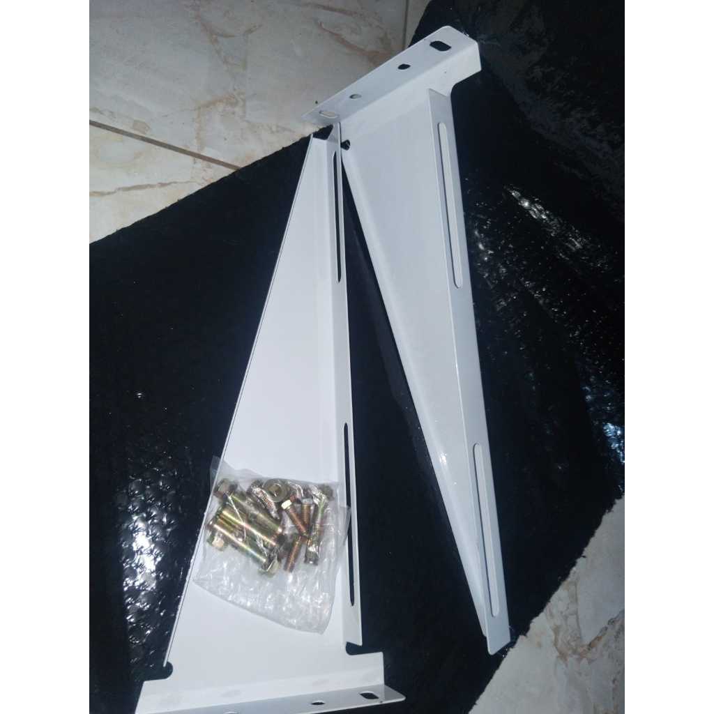 ขายึด AC กลางแจ้ง 1 PK ถึง 2 PK พร้อมแพ็คเกจโบลต์คุณภาพสูงการออกแบบที่ทนทานและมั่นคงสําหรับ AC