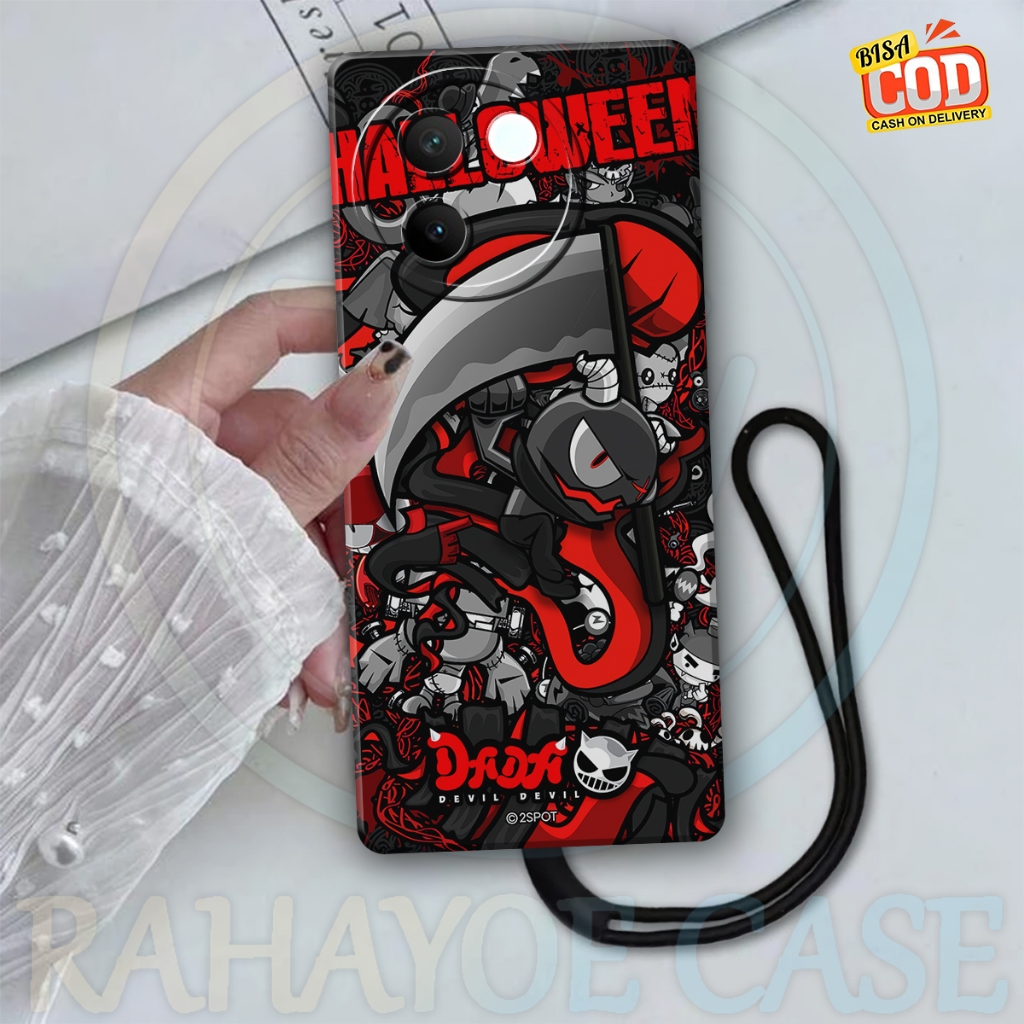 เคสนิ่ม VIVO V30 / V30 PRO / V30E / V40 5G - วัสดุยางยืดหยุ่น - MONSTER Motif - ซิลิโคนยืดหยุ่น - เค