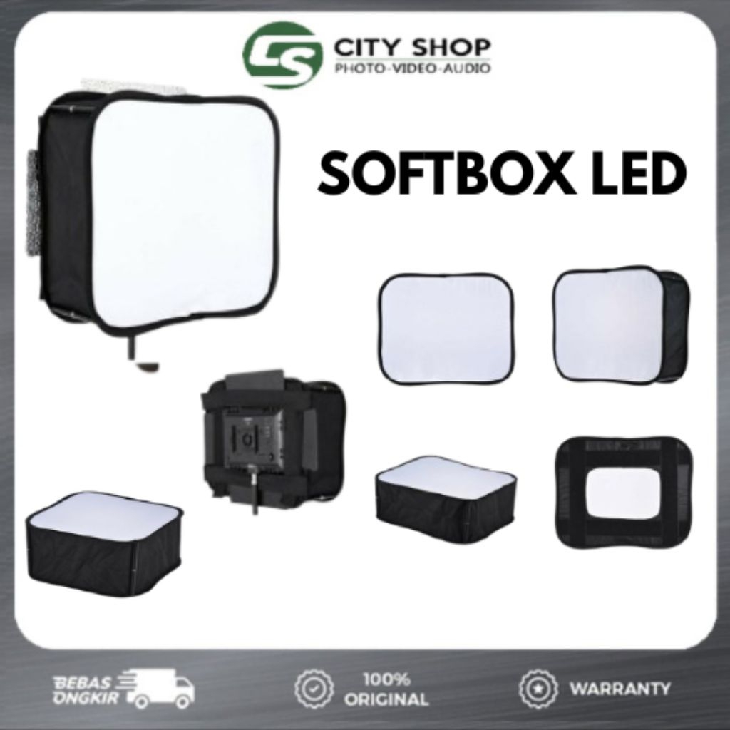 Softbox Diffuser สําหรับ YONGNUO, P260C, P260C PRO YN300II YN300III YN300 Air LED Video Light & ขนาด