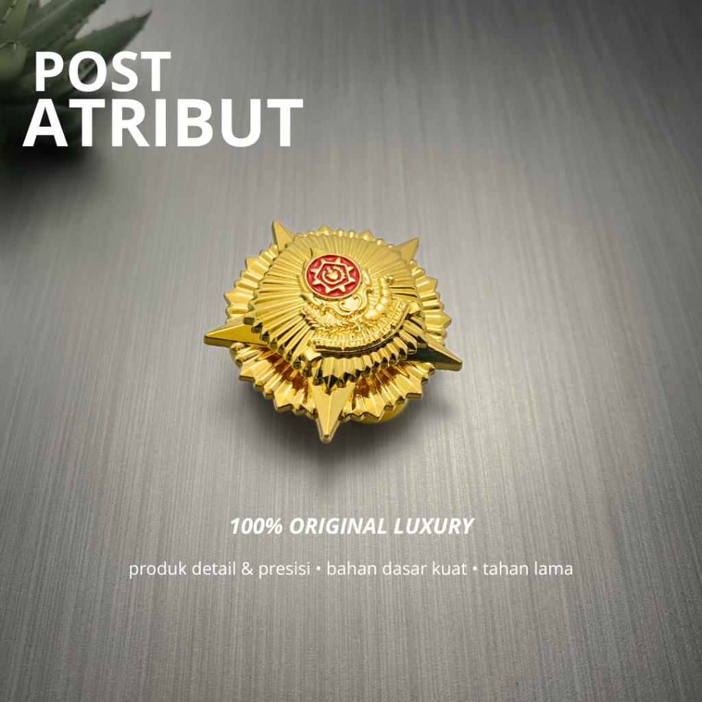 Luxury Pin Sesko TNI AU / Luxury TNI AU Sesko Pin / TNI Sesko / Luxury Brevet / Sesskoau / TNI / Air