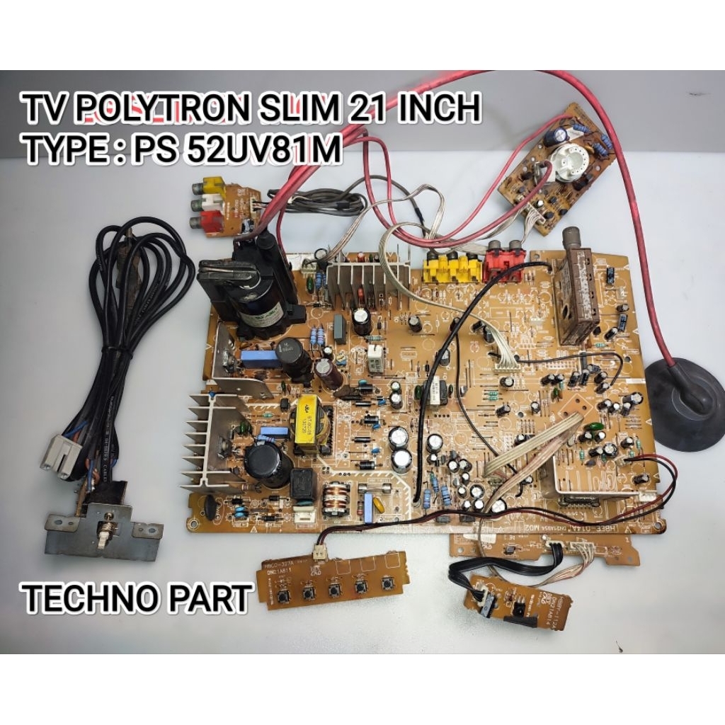 MESIN POLYTRON SLIM 21 INCH TV MACHINE (PS 52UV81M)