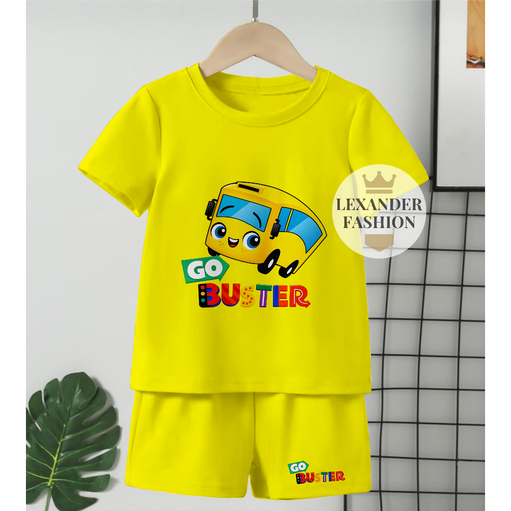 ชุดเด็กชายและเด็กหญิงแฟชั่น Lexander พร้อมรูปภาพ Go Buster ล่าสุด