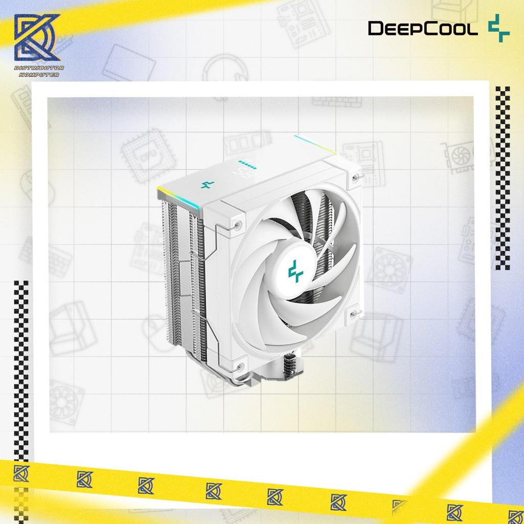 Deepcool AK400 Digital SE คูลเลอร์ CPU สีขาวพร้อมจอแสดงผล Status - DK