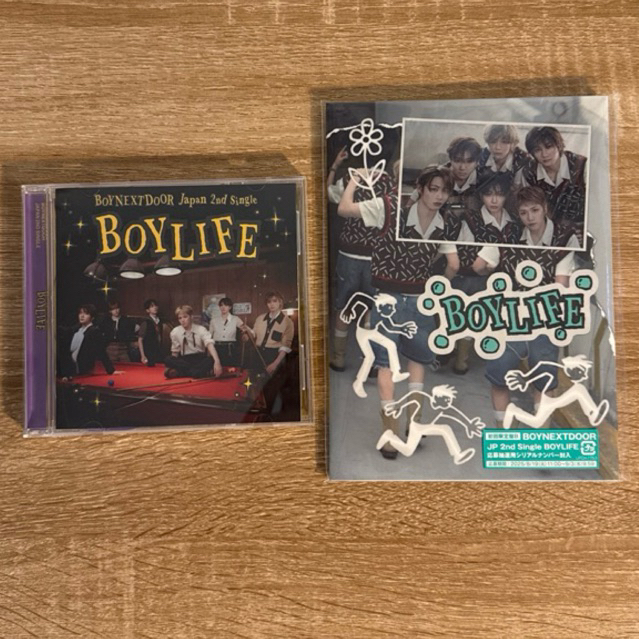 (ALBUM เท่านั้น) Boynextdoor 2nd Japan Single Boylife Album เท่านั้น