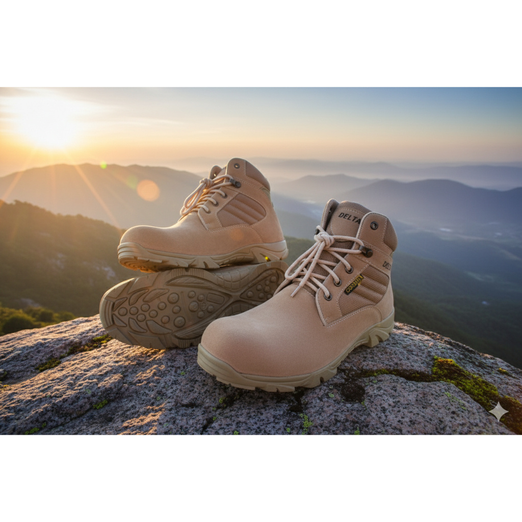 Delta Low Tactical 6.0 Tracking Steel Toe SAFETY Shoes