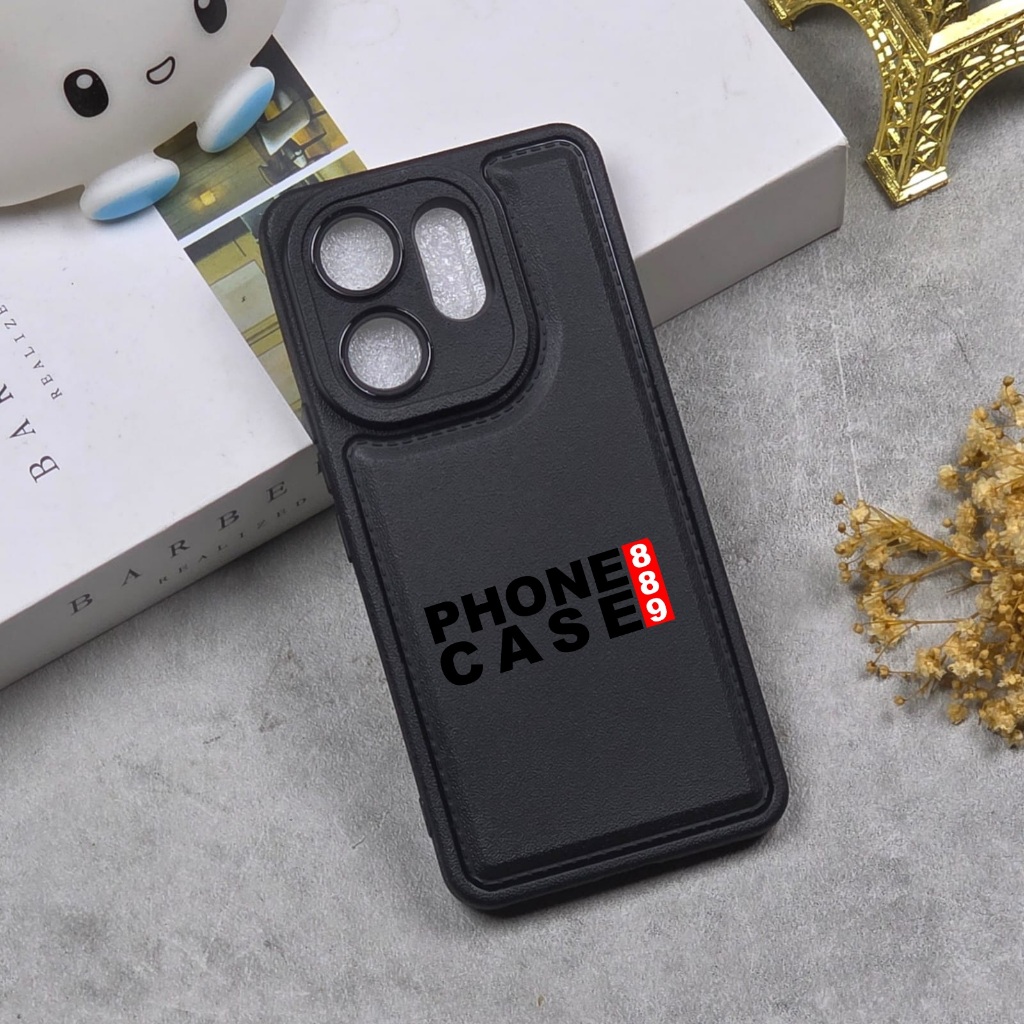 VIVO V60 CASE LEATHER PRO BLACK CASE สีดํา VIVO V60