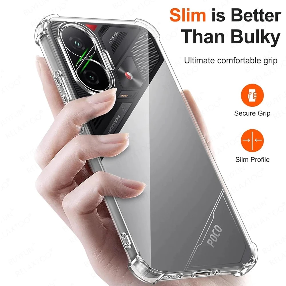 AIR BAG ANTI CRACK Xiaomi Poco C85 F7 5G F7Pro Ultra C71 M7 Pro X7 X7Pro C75 F6 F6Pro X6Pro M6 M6Pro