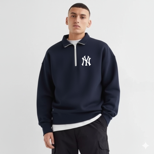 RUGBY SWEATER DISTRO RUGBY BASIC DAILY STYLE SWETER COLLAR SWETER MENS WOMENSWETER DISTRO SWETER