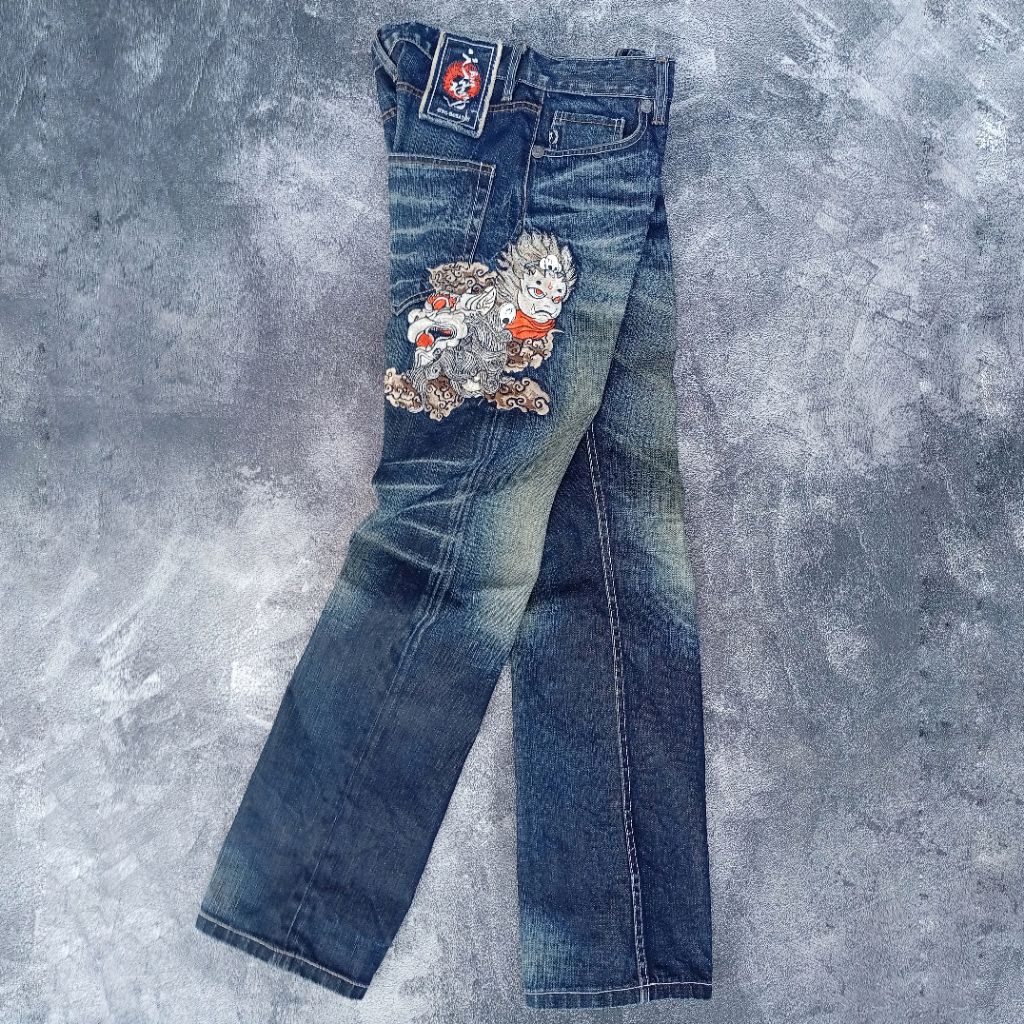 Nippon Blue Vintage Jizo-Bossatsu Jeans