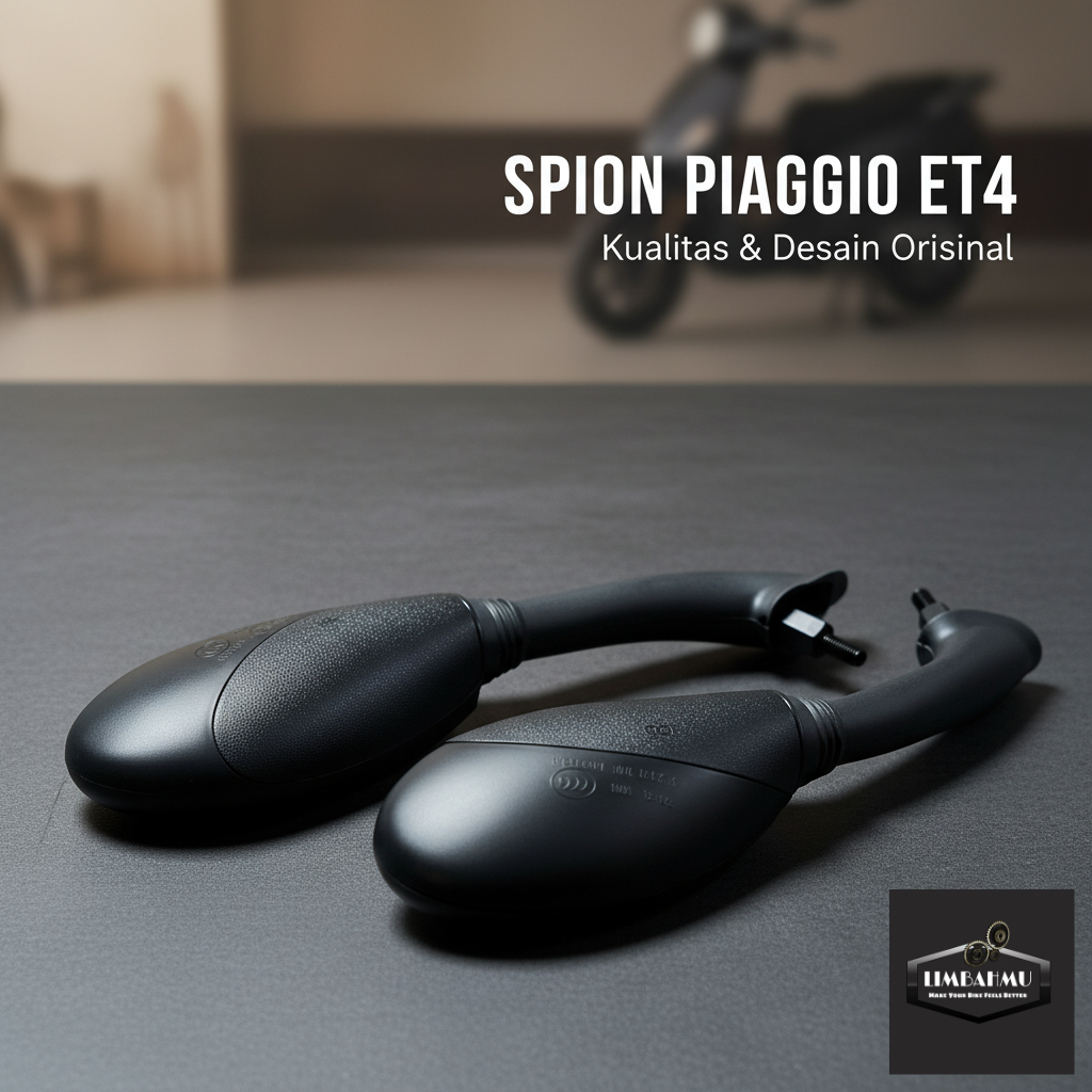 Vespa et4 piaggio fly zip Italian e-mark e4 European Standard part Mirror