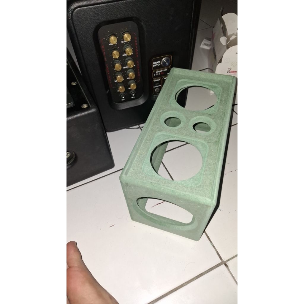 BOOMBOX SPEAKER BOX 2 4 INCH TWEETER 2 INCH, PBR 5 INCH, HMR 9mm