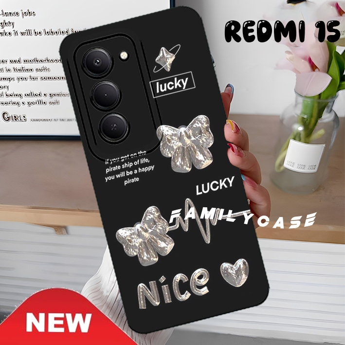 เคสแฟชั่น Xiaomi Redmi 15 4G/5G - Redmi 13C - Poco C65 - Redmi 12C - Redmi 12 ลายใหม่ล่าสุด png กันช