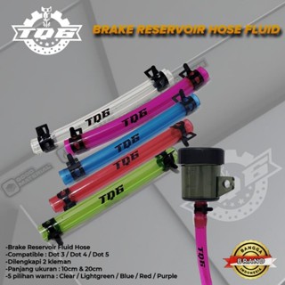 สายถังน้ํามันเบรค+แคลมป์ 10ซม, 20ซม และ 30ซม สากล เหมาะสําหร…